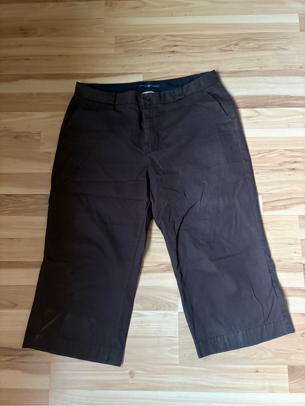 GAP Men's Dark Brown Chino Shorts